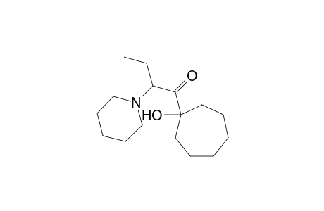 1-(1-Hydroxycycloheptyl)-2-piperidino-1-butanone