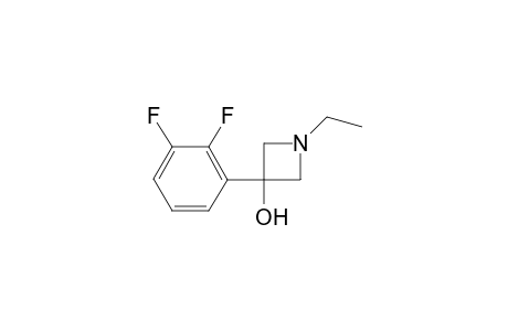 3-(2,3-difluorophenyl)-1-ethylazetidin-3-ol