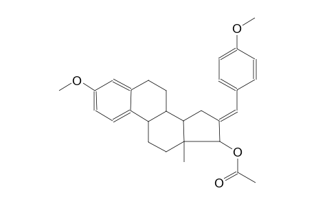 3-methoxy-16-(4-methoxybenzylidene)estra-1(10),2,4-trien-17-yl acetate