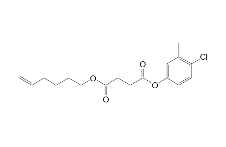 Succinic acid, 4-chloro-3-methylphenyl hex-5-en-1-yl ester