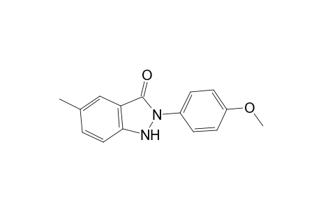 3H-Indazol-3-one, 1,2-dihydro-2-(4-methoxyphenyl)-5-methyl-