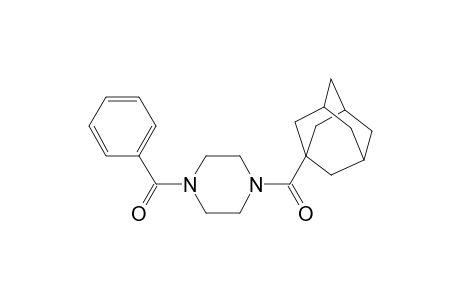 Adamantan-1-yl-(4-benzoyl-piperazin-1-yl)-methanone
