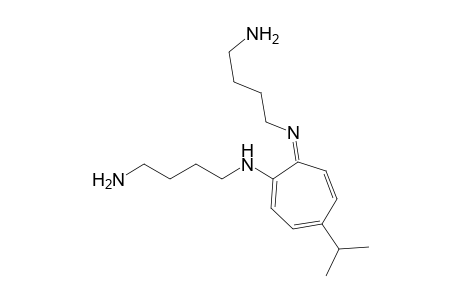 N-[2-[(4-Aminobutyl)amino]-5-isopropyl-2,4,6-cycloheptatrien-1-ylidene]-1,4-butanediamine