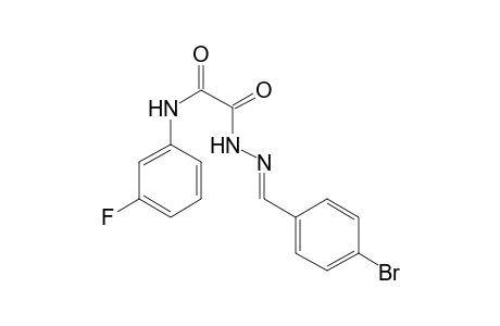 N'-[(E)-(4-bromobenzylidene)amino]-N-(3-fluorophenyl)oxamide