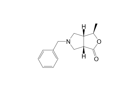 (4R)-7-Benzyl-4-methyl-3-oxa-7-azabicyclo[3.3.0]octan-2-one
