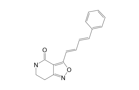 3-(4-Phenyl-1,3-butadienyl)-4,5,6,7-tetrahydroisoxazolo[4,3-c]pyridin-4-one