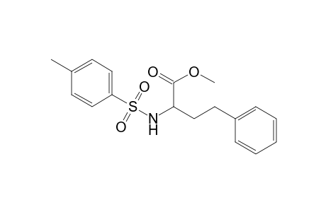 Methyl 4-phenyl-2-(tosylamino)butanoate
