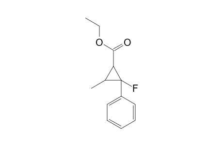 Ethyl 2-fluoro-3-methyl-2-(phenyl)cyclopropanecarboxylate isomer