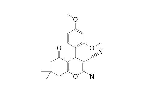 2-AMINO-3-CYANO-7,7-DIMETHYL-4-(2',4'-DIMETHOXYPHENYL)-1,4,5,6,7,8-HEXAHYDROQUINOLINE