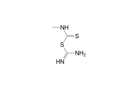Carbamodithioic acid, methyl-, anhydrosulfide with carbamimidothioic acid