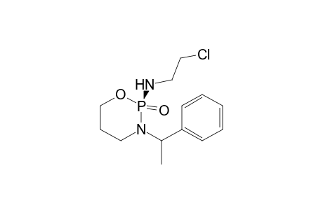 2H-1,3,2-Oxazaphosphorin-2-amine, N-(2-chloroethyl)tetrahydro-3-(1-phenylethyl)-, 2-oxide, [R-(R*,S*)]-
