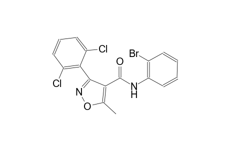 N-(2-bromophenyl)-3-(2,6-dichlorophenyl)-5-methyl-4-isoxazolecarboxamide