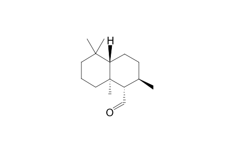 (+)-(1S,2R,4aS,8aS)-Decahydro-2,5,5,8a-tetramethylnaphthalene-1-carbaldehyde