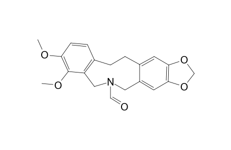 6H-1,3-Benzodioxolo[5,6-d][2]benzazonine-6-carboxaldehyde, 5,7,12,13-tetrahydro-8,9-dimethoxy-