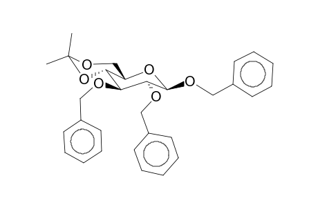 Benzyl-2,3-di-O-benzyl-4,6-O-isopropylidene-b-d-glucopyranoside