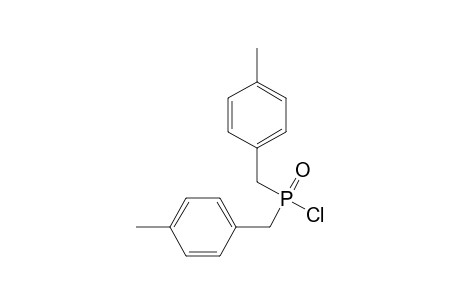Phosphinic chloride, bis[(4-methylphenyl)methyl]-