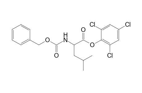 N-CARBOXY-L-LEUCINE, N-BENZYL 2,4,6-TRICHLOROPHENYL ESTER
