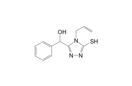 3-[hydroxy(phenyl)methyl]-4-prop-2-enyl-1H-1,2,4-triazole-5-thione