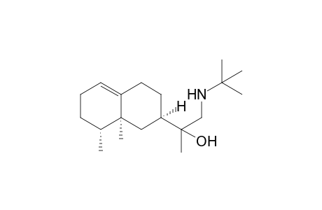 1-(tert-butylamino)-2-((2R,8R,8aS)-8,8a-dimethyl-1,2,3,4,6,7,8,8a-octahydronaphthalen-2-yl)propan-2-ol