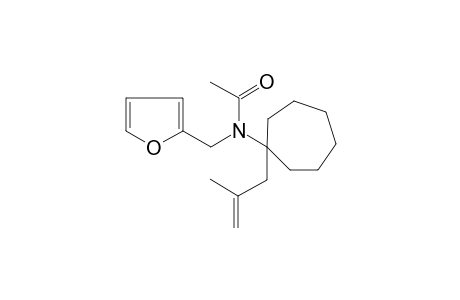 N-(2-furanylmethyl)-N-[1-(2-methylprop-2-enyl)cycloheptyl]acetamide