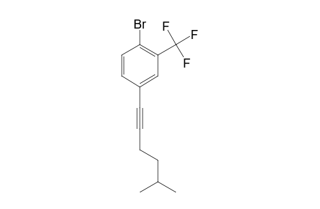 1-Bromo-4-(5-methylhex-1-ynyl)-2-(trifluoromethyl)benzene