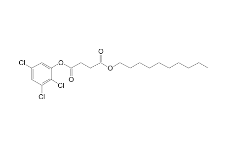 Succinic acid, decyl 2,3,5-trichlorophenyl ester