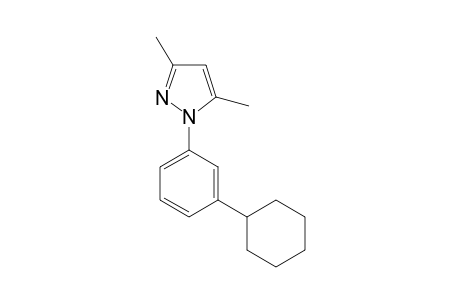1-(3-Cyclohexylphenyl)-3,5-dimethyl-1H-pyrazole