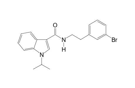 N-[2-(3-Bromophenyl)ethyl]-1-(propan-2-yl)-1H-indole-3-carboxamide