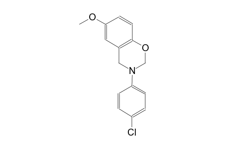 3-(4-chlorophenyl)-3,4-dihydro-2H-1,3-benzoxazin-6-yl methyl ether