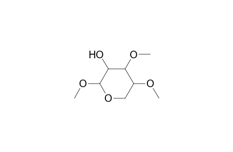 Methyl 3,4-di-O-methylpentopyranoside