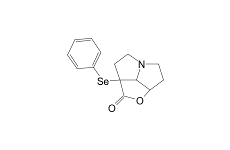 5(R)-1-aza-4(R)-carboxy-6(R)-hydroxy-4(R)-(phenylseleno)bicyclo[3.3.0]octane Lactone