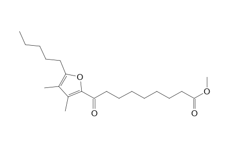 2-Furannonanoic acid, 3,4-dimethyl-.theta.-oxo-5-pentyl-, methyl ester