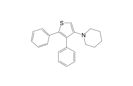 4,5-DIPHENYL-3-(1-PIPERIDINYL)-THIOPHENE