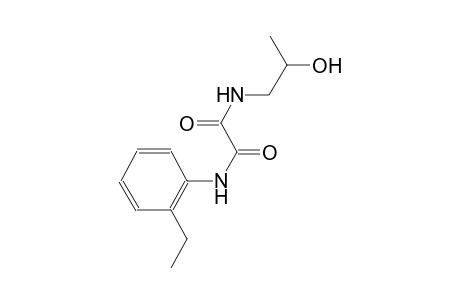 N1-(2-Ethylphenyl)-N2-(2-hydroxypropyl)oxamide
