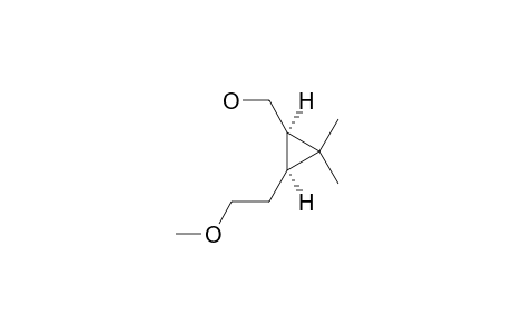 (1-R,3-S)-(+)-1-HYDROXYMETHYL-2,2-DIMETHYL-3-METHOXYMETHYLCYCLOPROPANE