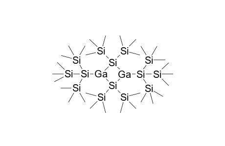 1,1,3,3-Tetrakis(trimethylsilyl)-2,4-bis[tris(trimethylsilyl)silyl]-1,3,2,4-disiladigalletane