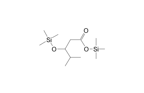 Trimethylsilyl 4-methyl-3-[(trimethylsilyl)oxy]pentanoate