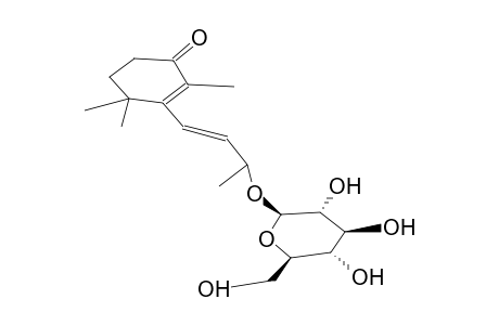 4-OXO-beta-IONOL-beta-D-GLUCOSIDE