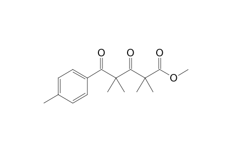Methyl 2,2,4,4-tetramethyl-3,5-dioxo-5-p-tolylpentanoate