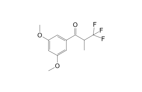 1-(3,5-dimethoxyphenyl)-3,3,3-trifluoro-2-methylpropan-1-one