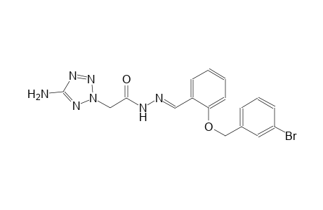 2-(5-amino-2H-tetraazol-2-yl)-N'-((E)-{2-[(3-bromobenzyl)oxy]phenyl}methylidene)acetohydrazide
