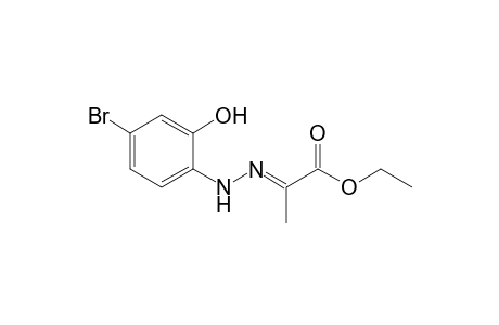 (2E)-2-[(4-bromo-2-hydroxy-phenyl)hydrazono]propionic acid ethyl ester