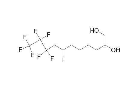 9,9,10,10,11,11,11-Heptafluoro-7-iodoundecane-1,2-diol