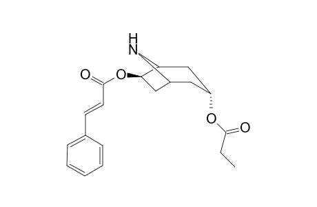 Nortropane-3.alpha.,7.beta.-diol 7-trans-cinnamate 3-propanoate