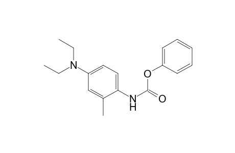 Carbamic acid, N-[4-(diethylamino)-2-methylphenyl]-, phenyl ester