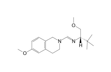 2-[N'-[(S)-2-(3,3-dimethyl-1-methoxybutyl)]formamidino]-6-methoxy-1,2,3,4-tetrahydroisoquinoline