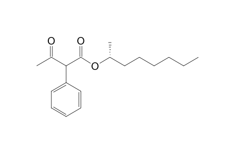 (R+S)-(R)-(octan-2-yl)-3-oxo-2-phenylbutanoate