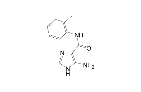 Imidazole-4-carboxamide, N-(2-tolyl)-5-amino-