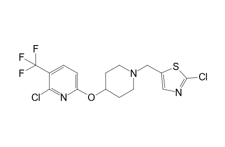 2-Chloro-6-({1-[(2-chlorothiazol-5-yl)methyl]piperidin-4-yl}oxy)-3-(trifluoromethyl)pyridine