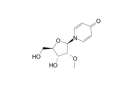 4(1H)-Pyridinone, 1-(2-O-methyl-.beta.-D-ribofuranosyl)-